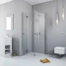Душова кабіна (половина) Essenza New KDD-B 80 без порогу ліва, RADAWAY (385070-01-01LB)