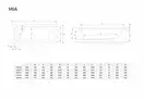 Панель до ванни фронтальна MIA 160 (OBC-00-160x050U) RADAWAY