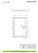 Radaway Doros D Душевой поддон, белый (SDRD1090-01-04S)