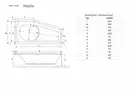 Ванна асиметрична права NOELIA 165x90 P (WA1-49-165x090P), RADAWAY