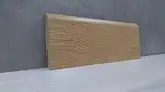 Плінтус 70x16x2400 з МДФ з ефектом пор дерева 128, Lucciano, Італія (3DMC70X16128P)