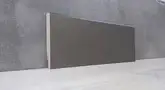 Плінтус з МДФ, 96x16x2400 форма M2 Коричневая Бронза, Lucciano, Італія (500AMC96BBKM2)