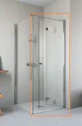 Душові двері Essenza New KDJ B 100 праві, RADAWAY (385083-01-01R)