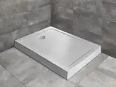 Душовий піддон Doros F Compact Stone White 120x80 см, RADAWAY (SDRFP1280-05-04S)