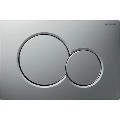Geberit SIGMA 01 cмывная клавиша, пластик, хром матовый (115.770.46.5)