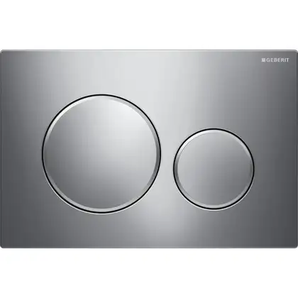 Geberit Sigma20 Клавиша смыва, хром глянец/мат (115.882.KH.1)