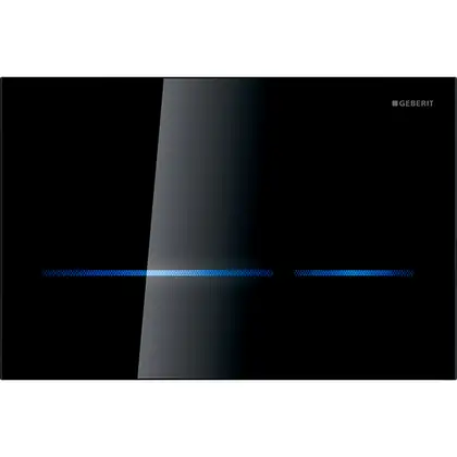 Смывная клавиша Sigma 80, электроника, черное стекло (для смывных бачков скрытого монтажа Geberit Sigma 12 см) (116.090.SG.1) Смывная клавиша Sigma 80, электроника, черное стекло (для смывных бачков скрытого монтажа Geberit Sigma 12 см) (116.090.SG.1)