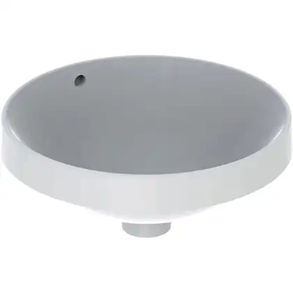 Geberit VariForm Умывальник встраиваемый, круглый, белый (500.701.01.2)