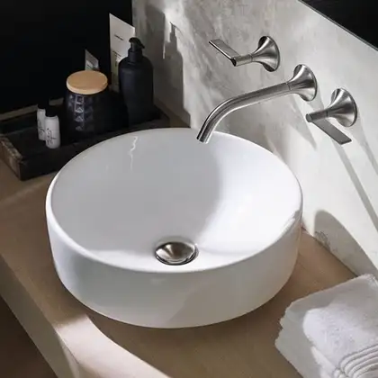 Geberit VariForm Умывальник накладной, Ø40см, белый (500.768.01.2)