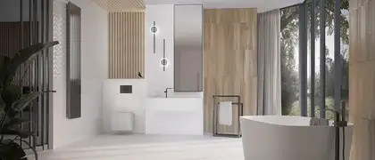 KONSKIE White RECT MAT Плитка стеновая, белая (5903943502318) KONSKIE White RECT MAT Плитка стеновая, белая (5903943502318)