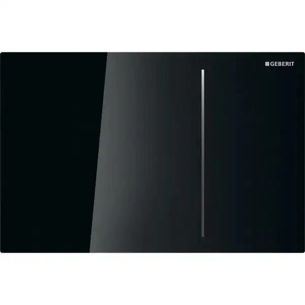 Смывная клавиша Geberit Sigma 70 (стекло чёрное) (115.620.sj.1)
