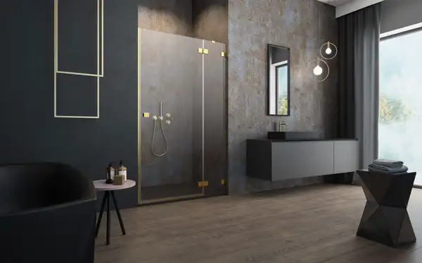 Душові двері Essenza Pro Gold DWJ 110 праві, RADAWAY (10099110-09-01R)