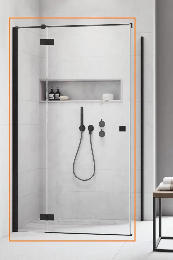 Душові двері Essenza New Black KDJ 110 ліві, RADAWAY (385041-54-01L)