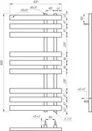 RAIFIL Фільтр кабінетного типу FRP 10*35, RX 1", пом'якшення С100 25 л (1305)