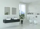 Настенная плитка Almera Ceramica Chic White Rect. 31,6 х 90 см 354976