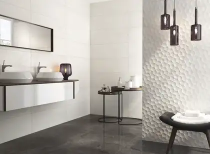 Настенная плитка Almera Ceramica Chic Penta White Rect. 31,6 х 90 мм 354986