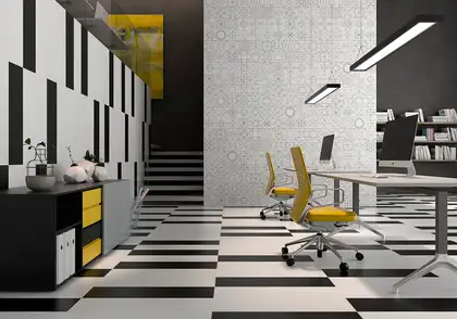 Керамогранит Geotiles Chess Blanco 22 х 85 см 347454