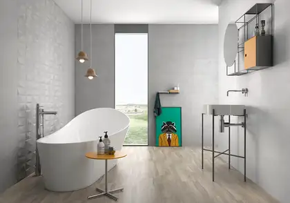 Настенная плитка Geotiles Citicen Blanco 36 х 80 см 348874 Настенная плитка Geotiles Citicen Blanco 36 х 80 см 348874