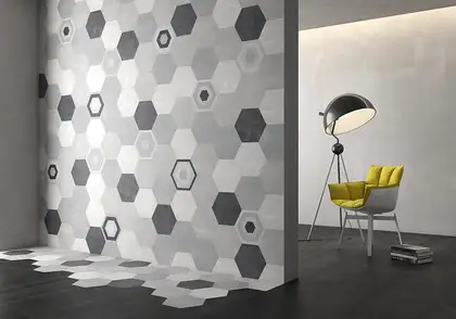 Керамогранит Geotiles Starkhex Mica 25,8 х 29 см 360384 Керамогранит Geotiles Starkhex Mica 25,8 х 29 см 360384