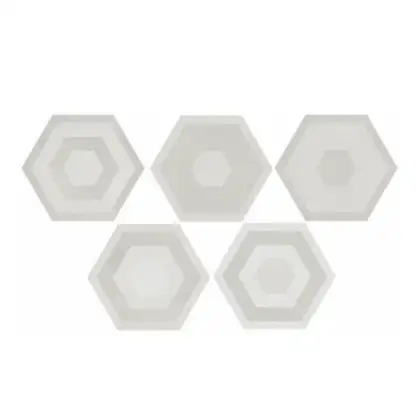 Декор настенный Geotiles Starkhex Gris 25,8 х 29 см 360404