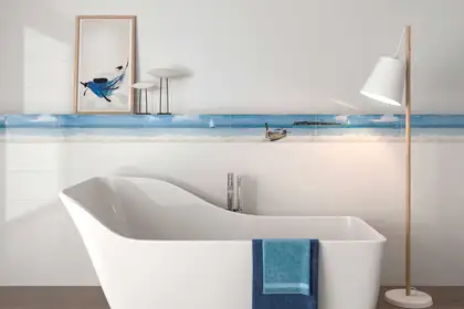Настенная плитка Geotiles Blancos Blanco Brillo 30 х 90 см 364267 Настенная плитка Geotiles Blancos Blanco Brillo 30 х 90 см 364267