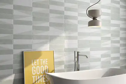 Настенная плитка Geotiles Encode Rlv. Green 25 х 70 см 483168 Настенная плитка Geotiles Encode Rlv. Green 25 х 70 см 483168