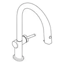 Hansgrohe Aqittura M91 Змішувач для кухні, хром (76826000)