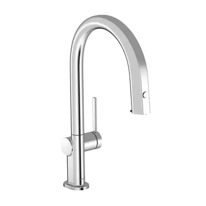 Змішувач кухонний Hansgrohe Aqittura M91 FilterSystem 210 1jet pull-out Sbox з картриджем Harmony, хром (76800000) Змішувач кухонний Hansgrohe Aqittura M91 FilterSystem 210 1jet pull-out Sbox з картриджем Harmony, хром (76800000)