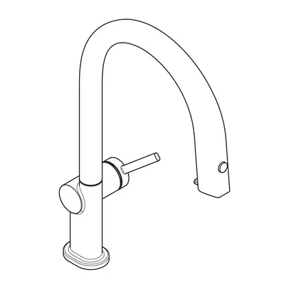Смеситель для кухни Hansgrohe Aqittura M91 FilterSystem 210, 1jet, sBox (цвет - сталь) 76800800 Смеситель для кухни Hansgrohe Aqittura M91 FilterSystem 210, 1jet, sBox (цвет - сталь) 76800800
