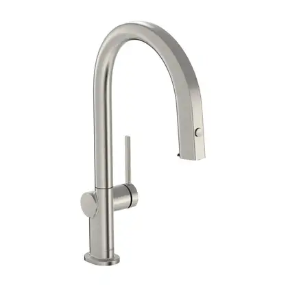 Змішувач кухонний Hansgrohe Aqittura M91 FilterSystem 210 1jet pull/out Harmony, Stainless (76801800)