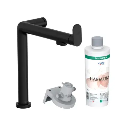 Hansgrohe Aqittura M91 Смеситель для кухни, черный матовый (76802670)