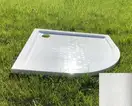 Snail Душовий піддон «Жасмін» 900/R500 Іній В110 (136B110)