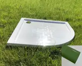 Snail Душовий піддон «Жасмін» 900/R550 А802 Олива глянець (134A802)