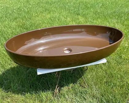 Snail Фараон А700 Умивальник, Кава глянець (169A700)