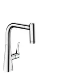 HANSGROHE Смесителья для кухни, однорычажный, 220, с вытяжным душем METRIS M71 (73800000) фото 1 Aquada.com.ua