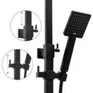 Душевой гарнитур Yoka CUBE 30 BLACK черный с термостатом (BP.CUBE THERM 30 BLK)