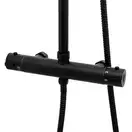Душовий гарнітур Yoka FERRA 25 BLACK черный з термостатом (BP.FERRA THERM 25 BLK)