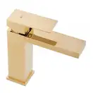 Смеситель для раковины (умывальника) Yoka GAPPO 24 GOLD золотой низкий (BU.GAPPO 24 GLD)