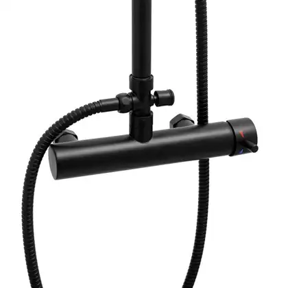 Душевой гарнитур Yoka BODO 23 BLACK черный (BP.BODO 23 BLK) Душевой гарнитур Yoka BODO 23 BLACK черный (BP.BODO 23 BLK)