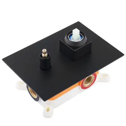 Душевой гарнитур скрытого монтажа Yoka DUAL BLACK + BOX черный (BP.DUAL-BLK) Душевой гарнитур скрытого монтажа Yoka DUAL BLACK + BOX черный (BP.DUAL-BLK)