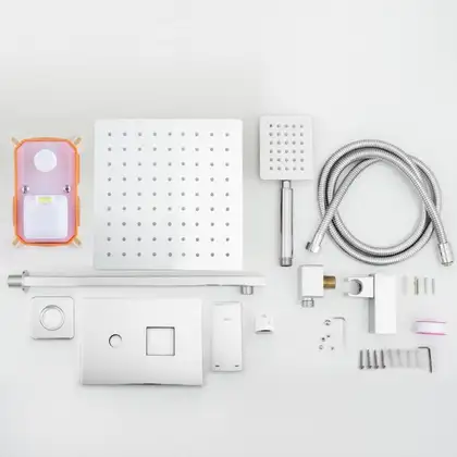 Yoka Dual Душовий гарнітур прихованого монтажу, хром (BP.DUAL) Yoka Dual Душовий гарнітур прихованого монтажу, хром (BP.DUAL)