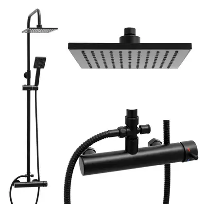 Душевой гарнитур Yoka FLOVA 20 BLACK черный (BP.FLOVA 20 BLK) Душевой гарнитур Yoka FLOVA 20 BLACK черный (BP.FLOVA 20 BLK)