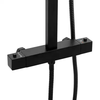 Душовий гарнітур Yoka GIRA 25 BLACK черный з термостатом (BP.GIRA THERM 25 BLK) Душовий гарнітур Yoka GIRA 25 BLACK черный з термостатом (BP.GIRA THERM 25 BLK)