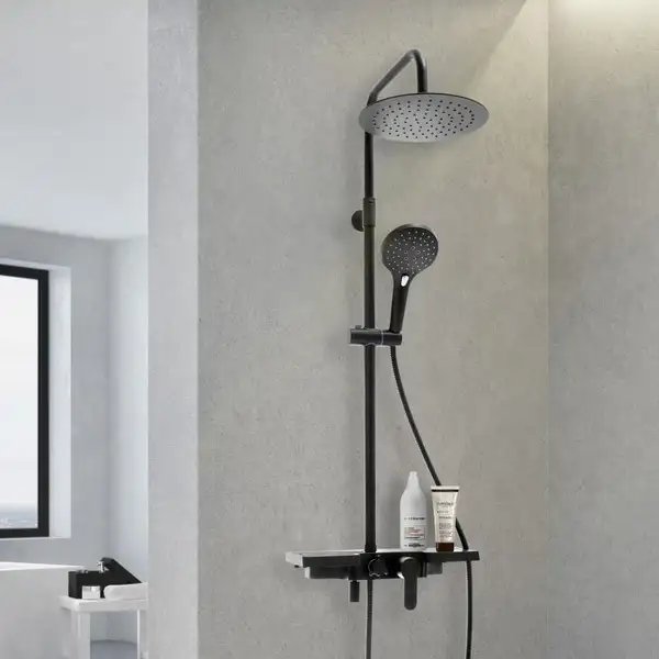 Yoka SABA 25 Душевой гарнитур, черный (BP.SABA25-BLK) Yoka SABA 25 Душевой гарнитур, черный (BP.SABA25-BLK)
