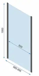 Душова Кабіна REA Rapid Slide 140x90 KPL-6404-6422