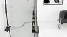 Душова Стінка REA Aero Чорний 80 + Evo KPL-7580-00652