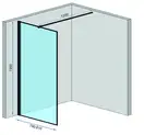 Душова Стінка Rea Bler 80 + Evo KPL-7637-00654