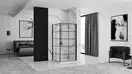 Душова Кабіна REA Molier Чорний 80x90 KPL-8537-8531