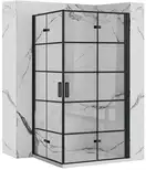 Душова Кабіна REA Molier Чорний Double 90x90 KPL-8538-8538