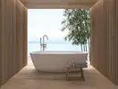 Rea Ortis Змішувач для ванни, хром (REA-B1011)